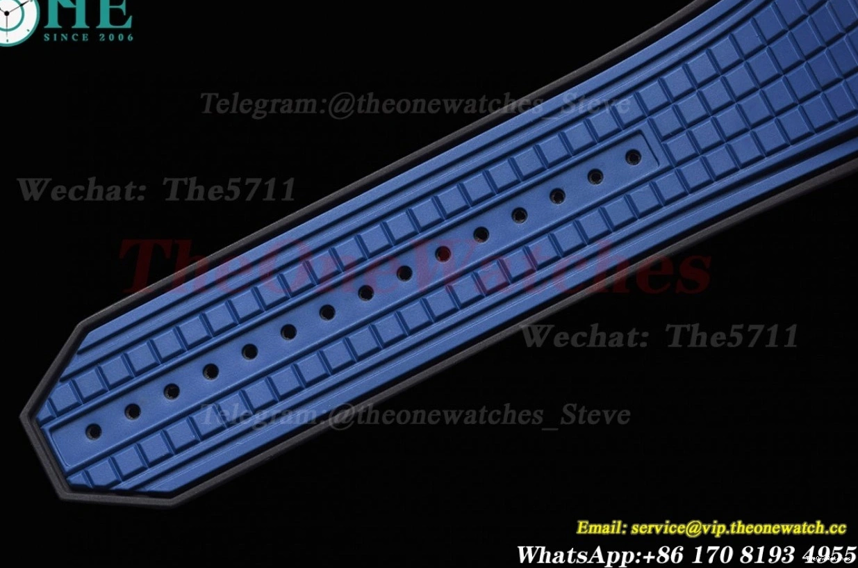 Cer HUB1280A Dial RU Square Skeleton 42mm SS Bang Blue BBF Unico 1230